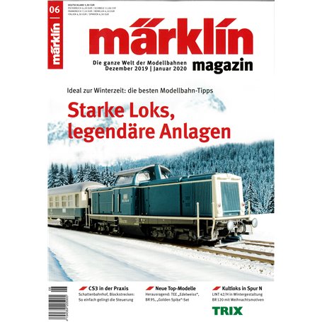 Märklin 331056 Märklin Magazin 6/2019 Tyska