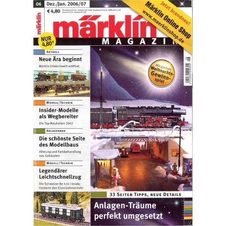 Märklin 103227 Märklin Magazin 6/2006 D