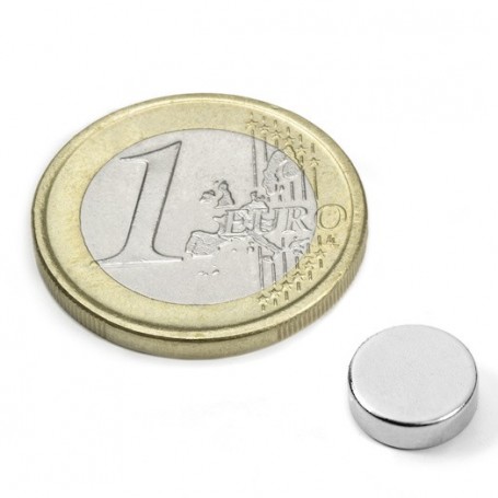 Magnet S-09-03-N52N Disc magnet, diameter 9 mm, height 3 mm