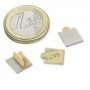 Magnet Q-10-10-01-STIC Block magnet self-adhesive 10 x 10 x 1 mm
