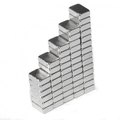 Magnet Q-06-04-02-HN Block magnet 6 x 4 x 2 mm
