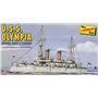 Lindberg HL402 USS Olympia