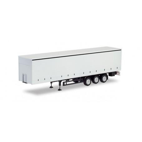 Herpa 076944 Curtain semitrailer with tail lifts