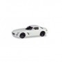 Herpa 420501 Mercedes-Benz SLS AMG, white with black rims