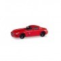 Herpa 430784 Mercedes-Benz SLS AMG, red with black rims