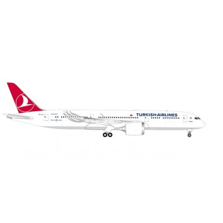 Herpa Wings 534055 Flygplan Turkish Airlines Boeing 787-9 Dreamliner "Maçka"