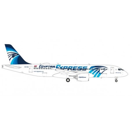 Herpa Wings 570787 Flygplan Egyptair Express Airbus A220-300