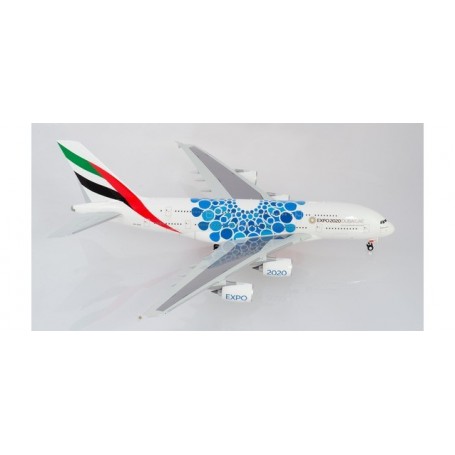 Herpa Wings 570800 Flygplan Emirates - Expo 2020 Dubai "Mobility"-livery Airbus A380