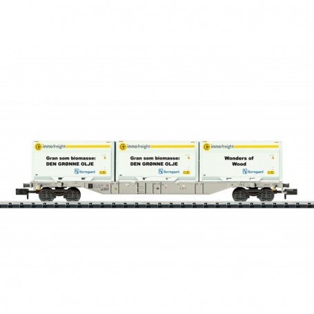 Trix 18408 Type Sgnss Container Flat Car