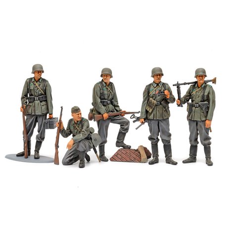 Tamiya 35371 Figurer German Infantry Set (Mid-WWII)