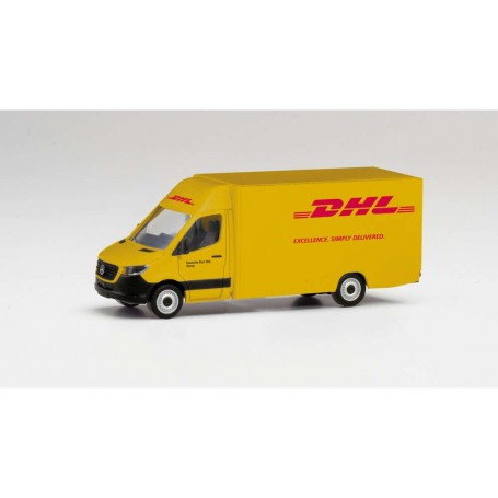 Herpa 095297 Mercedes-Benz Sprinter`18 package distribution Vehicle "DHL"