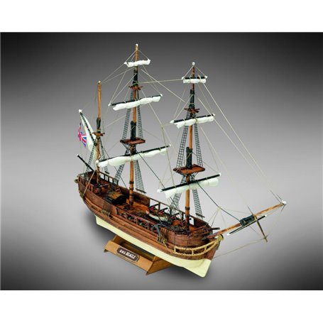 Mamoli MM03 Beagle - Wooden model kit with pre-carved hull