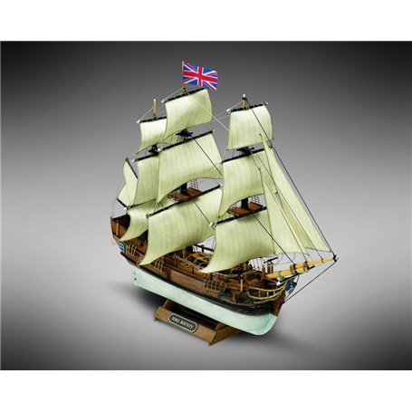 Mamoli MM01 Bounty - Wooden model kit with pre-carved hull