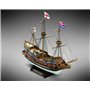 Mamoli MM71 Golden Hind - Wooden model kit with pre-carved hull