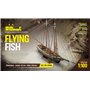 Mamoli MM06 Flying Fish - Wooden model kit with pre-carved hull