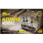 Mamoli MM73 Alexander Newsky - Wooden model kit with pre-carved hull