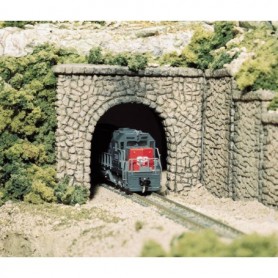 Woodland Scenics C1155 Tunnelportal, singelspår, 2 st, mått 6,9 x 8,57 cm