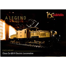 Kataloger KAT517 Häfte "Märklin Class Ce 6/8 II - A Legend In Gold"