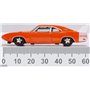 Oxford Models 129467 Dodge Charger Daytona 1969 Orange