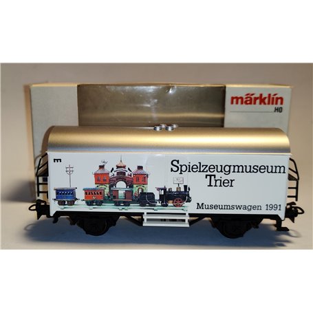 Märklin 4415-92701 Godsvagn "Spielzeugmuseum Trier - Museumswagen 1991"