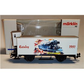 Märklin 4680-98712 Godsvagn med bromskur "Katalog 1951"