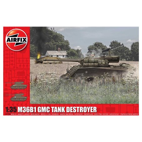 Airfix A1356 Tanks M36B1 GMC (U.S. Army)