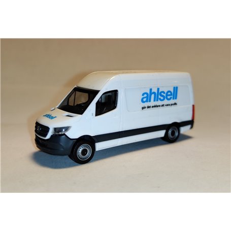 AH Modell AH-929 Mercedes-Benz Sprinter `18 box type with high roof, white "Ahlsell"