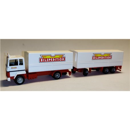 AH Modell AH-941 Ford Transconti canvas cover trailer "Bilspedition"