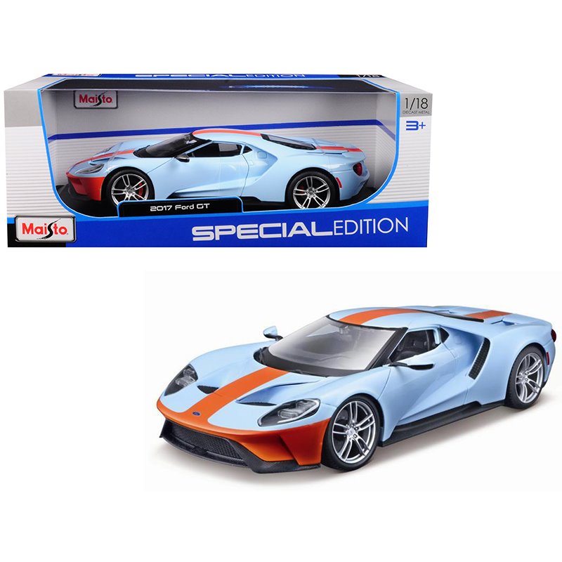 New 2019 Ford GT 1:18 Model Car Maisto Special Edition