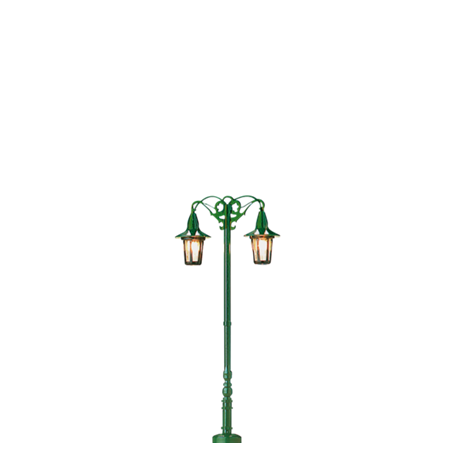 Brawa 5222 Parklampa, dubbelarm, historisk, 1 st, höjd 84 mm