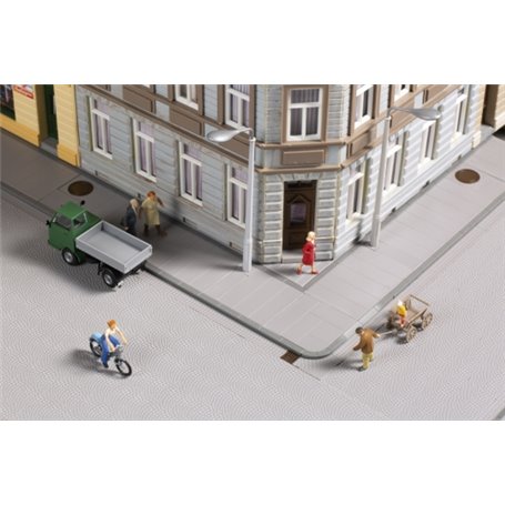 Auhagen 42657 Pavement slabs with accessories