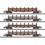Trix 15484 Steel Transport Freight Car Set