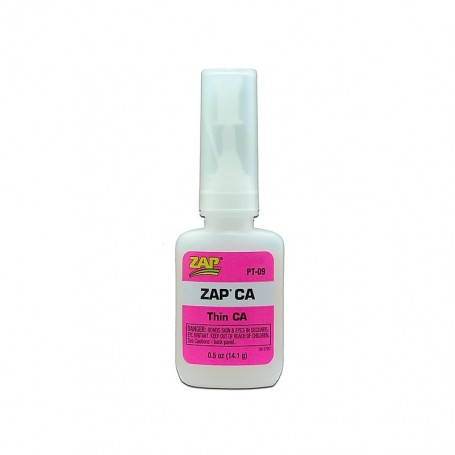 ZAP PT09 ZAP CA Superlim Pink Label, tunnflytande, 1/2 oz, 14.1 gram