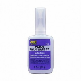 ZAP PT25 ZAP FOAM SAFE/ODORLESS CA (Purple Label), mediumflytande, 0.7 oz, 20 gram