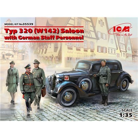 ICM 35539 Typ 320 (W142) Saloon with German Staff Personnel