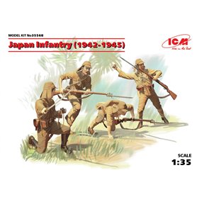 ICM 35568 Japan Infantry (1942-1945) (4 figures)