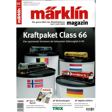 Märklin 345104 Märklin Magazin 3/2020 Tyska