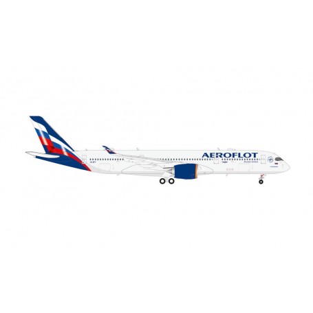 Herpa Wings 570978 Flygplan Aeroflot Airbus A350-900 VQ-BFY P. Tchaikovsky