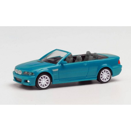 Herpa 022996-002 BMW M3 Cabrio, laguna seca blue