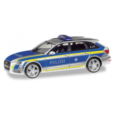 Herpa 095501 Audi A4 Avant Police Ingolstadt
