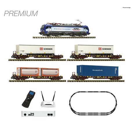 Fleischmann 931901 Digital Starter Set z21: Electric locomotive class 193 and goods train