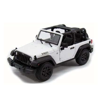 Maisto 31610 Jeep Wrangler Rubicon 2014, white