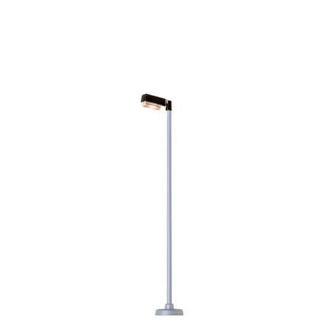 Brawa 84032 Gatlampa, rektangulär, 1 st, höjd 115 mm, LED lampa