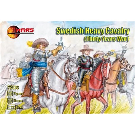 Mars 72036 Figurer Swedish Heavy Cavalry Thirty Years War
