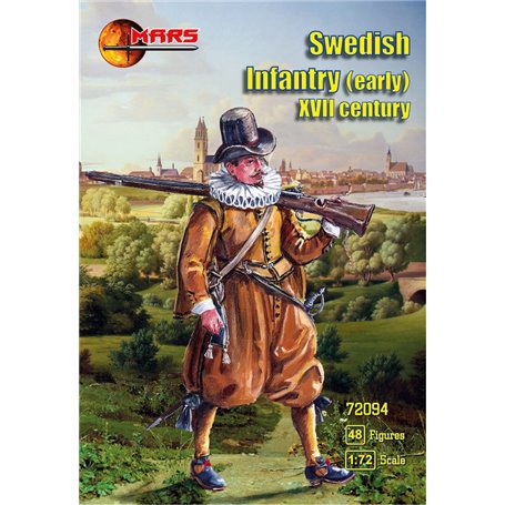 Mars 72094 Figurer Swedish Infantry early 17th century