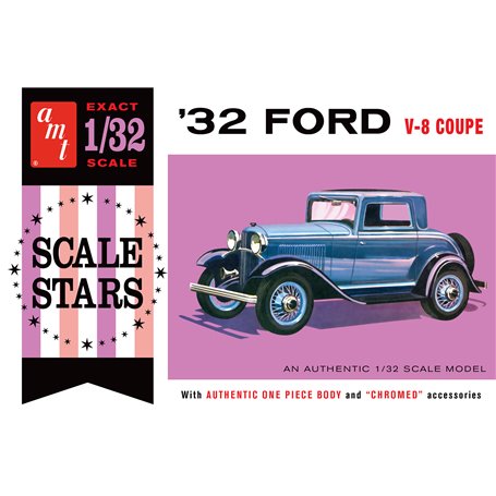 AMT 1181 Ford Scale Stars V-8 Coupe 1932