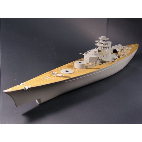 ArtWox Model AW30003 1/200 German Bismarck Battleship Wooden Deck (for Trumpeter 03702)