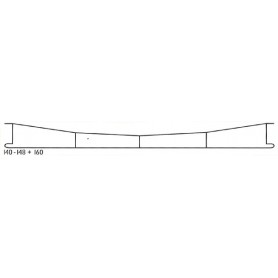 Sommerfeldt 143 Luftledningstråd, kopparpläterad stål, längd 229 mm