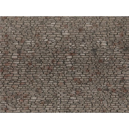 Noch 60371 Quarrystone Wall, 28 x 10 cm