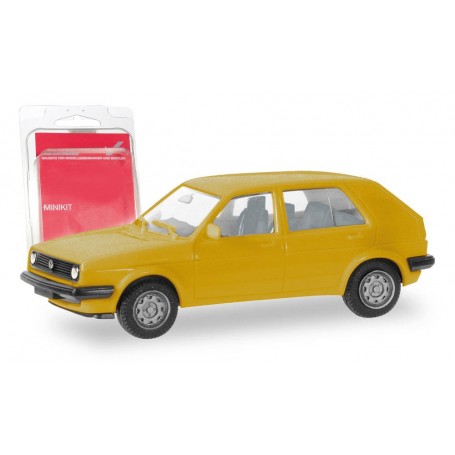 Herpa 012195-008 Herpa MiniKit. VW Golf II 4 doors, traffic yellow